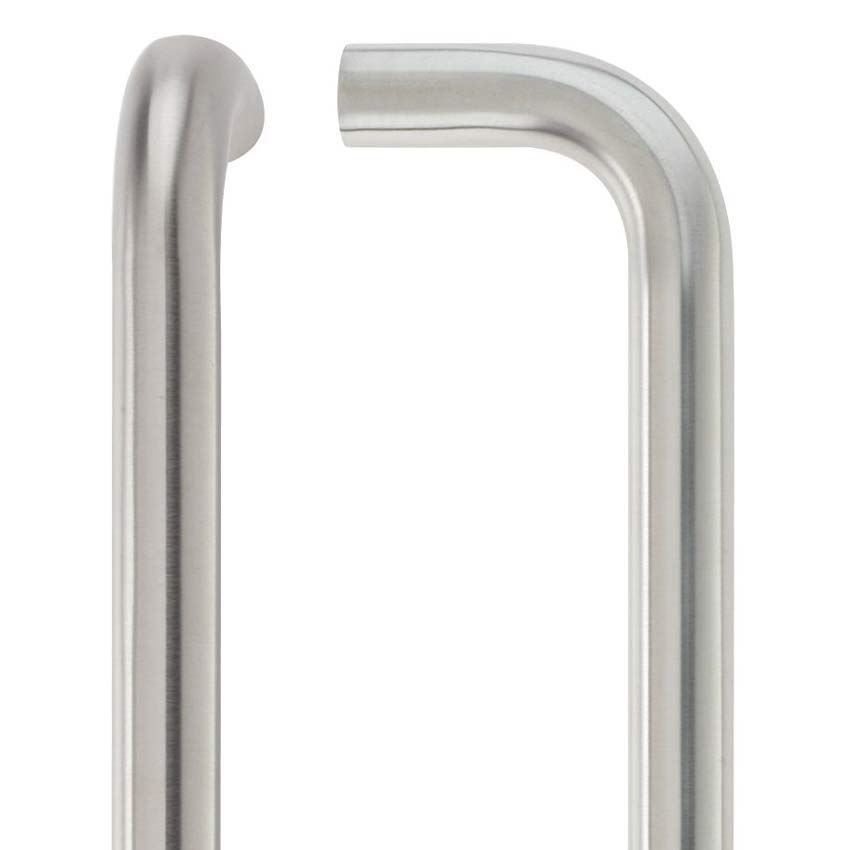 "D" Pull Handle (19mm dia bar) - ZCSD150BS