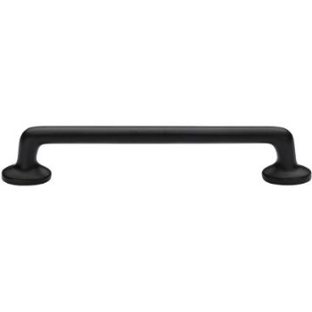Curved Pull Handle in Matt Black Finish - C0376-BKMT  Curved Pull Handle in Matt Black Finish - C0376-BKMT
