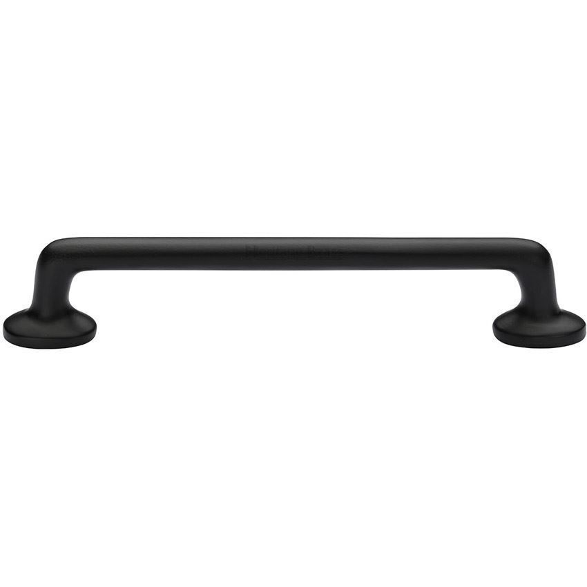 Curved Pull Handle in Matt Black Finish - C0376-BKMT 