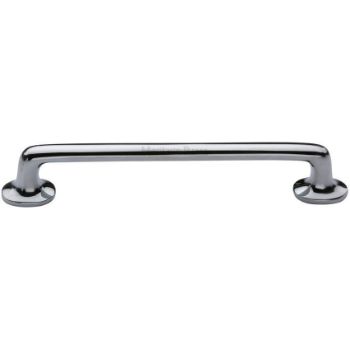 Curved Pull Handle in Polished Chrome- C0376-PC  Curved Pull Handle in Polished Chrome- C0376-PC