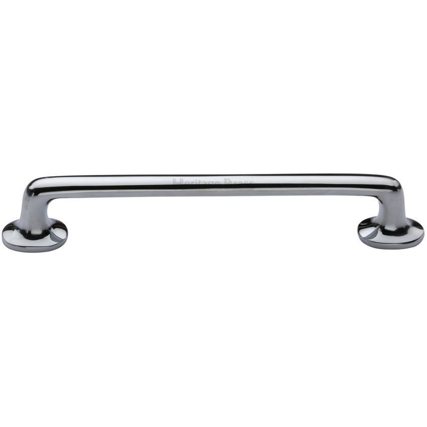 Curved Pull Handle in Polished Chrome- C0376-PC 