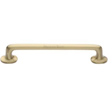 Curved Pull Handle in Satin Brass Finish - C0376-SB Curved Pull Handle in Satin Brass Finish - C0376-SB
