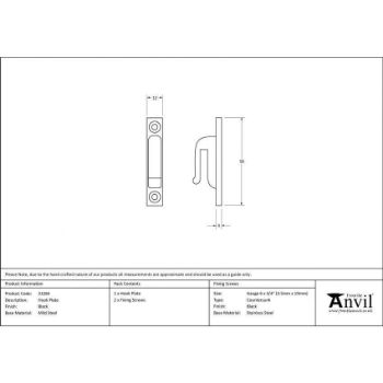 Hook Plate - 33284