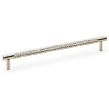 Alexander and Wilks Brunel Knurled T-Bar Handle in Satin Nickel PVD Finish AW810-SNPVD