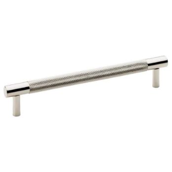 Alexander and Wilks Brunel Knurled T-Bar Handle in Polished Nickel PVD Finish AW810-PNPVD 