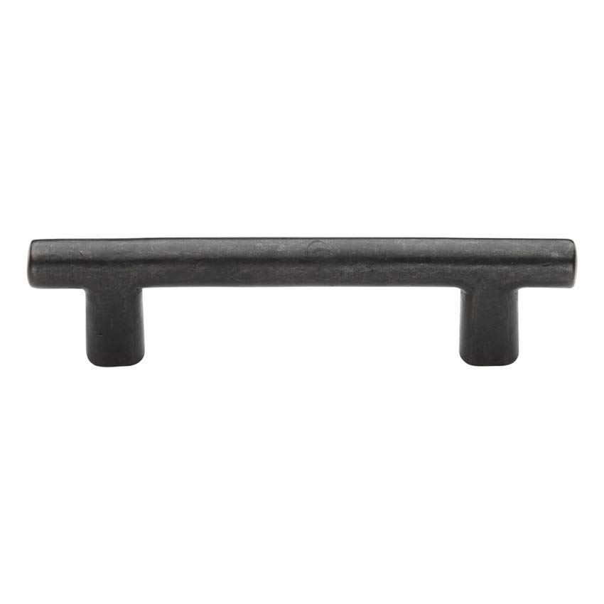 Rustic Bronze Round T-Bar Cabinet Pull Handle - RDB361