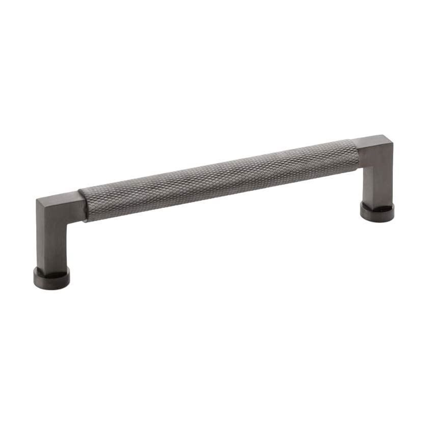 Alexander and Wilks Camille Knurled Cupboard Pull Handle in Dark Bronze PVD - AW819-160-DBZPVD