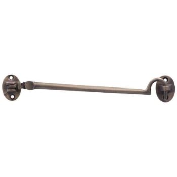 Silent Pattern Cabin Hook in Antique Brass - F776-AB 
