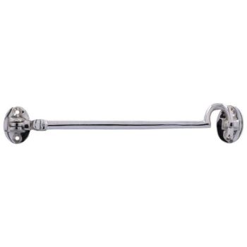 Silent Pattern Cabin Hook in Polished Nickel - F776-PN