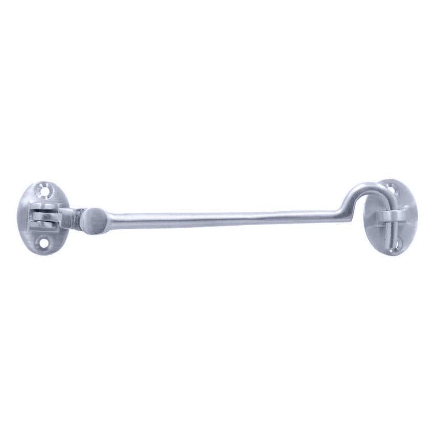 Silent Pattern Cabin Hook in Satin Chrome - F776-SC 