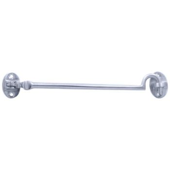 Silent Pattern Cabin Hook in Satin Chrome - F776-SC 