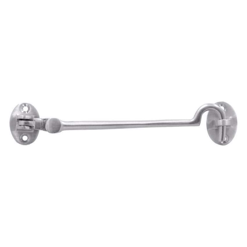 Silent Pattern Cabin Hook in Satin Nickel - F776-SN