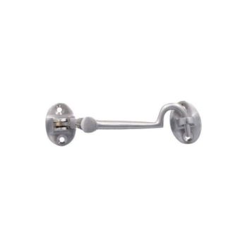 Silent Pattern Cabin Hook in Satin Nickel - F776-SN