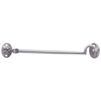 Silent Pattern Cabin Hook in Satin Nickel - F776-SN