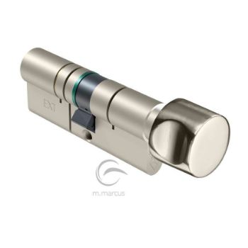 3 Star High Security Cylinder Thumb Turn & Release in Satin Nickel - IS82F66-9