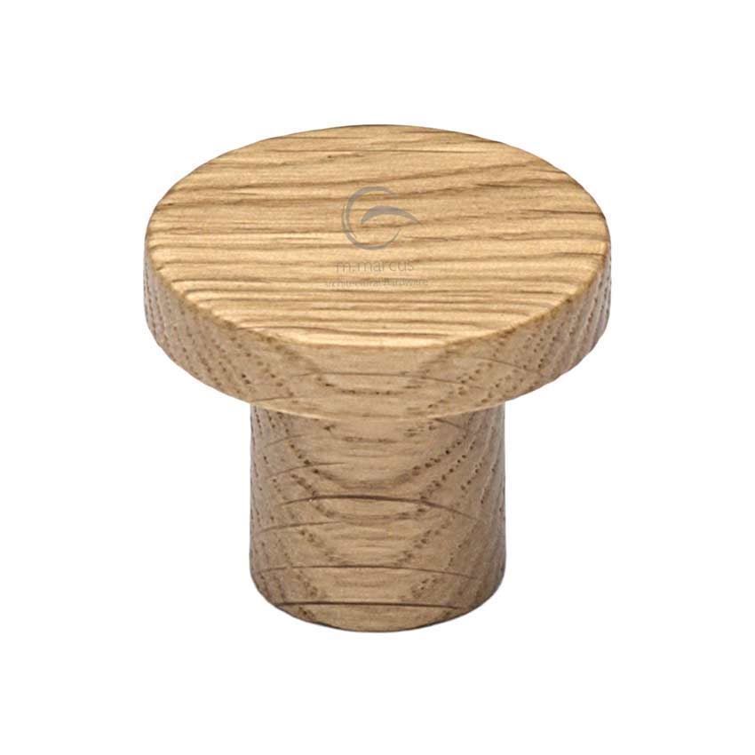 Round Circum Cabinet Knob - W4470-OAK