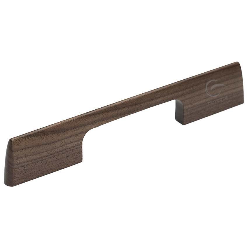 Slim Metro Wooden Cabinet Handle - W7791-WAL
