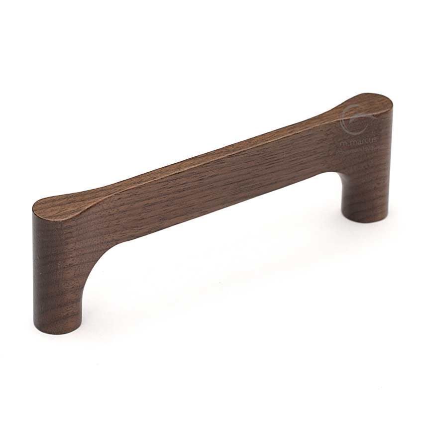 Solid Walnut Gio Cabinet Pull Handle - W7827-WAL