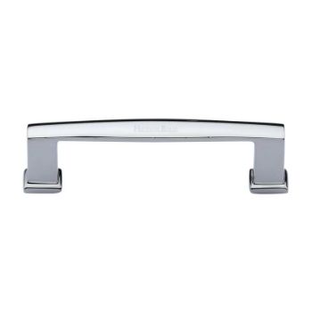 Vintage Cabinet Pull Handle in Polished Chrome - C4384-PC