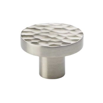 Alexander and Wilks Hanover Hammered Cupboard Knob - AW820-SN 
