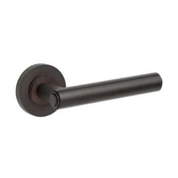 Richmond Lever on a Rose - Dark Bronze - BUR45DB