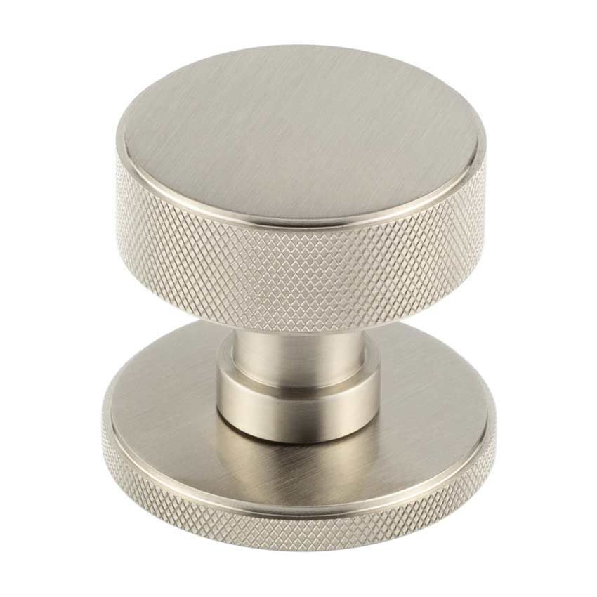 Westbourne Knurled Mortice Door Knob - BUR102SN 