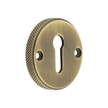 Westbourne Knurled Standard Profile Escutcheon - BUR182AB  Westbourne Knurled Standard Profile Escutcheon - BUR182AB