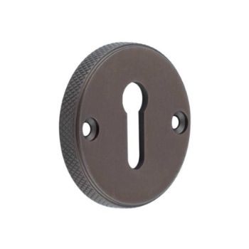 Westbourne Knurled Standard Profile Escutcheon - BUR182DB Westbourne Knurled Standard Profile Escutcheon - BUR182DB