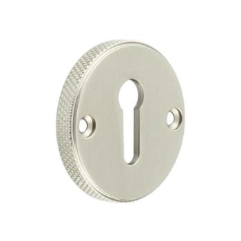 Westbourne Knurled Standard Profile Escutcheon - BUR182SN  Westbourne Knurled Standard Profile Escutcheon - BUR182SN