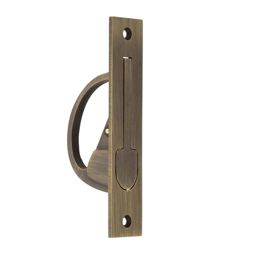 Burlington Solid Brass Edge Pulls - BUR280AB 