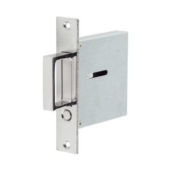 Sliding Door Edge Pull in Polished Chrome - JV820PC 