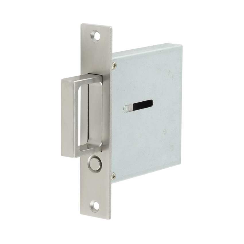 Sliding Door Edge Pull in Satin Stainless Steel - JV820SSS 