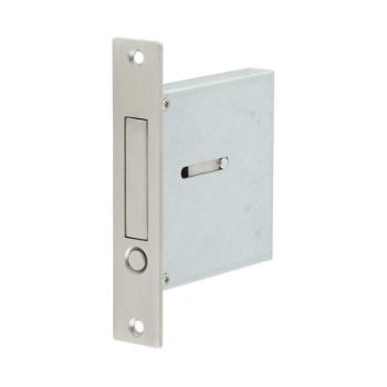 Sliding Door Edge Pull in Satin Stainless Steel - JV820SSS 