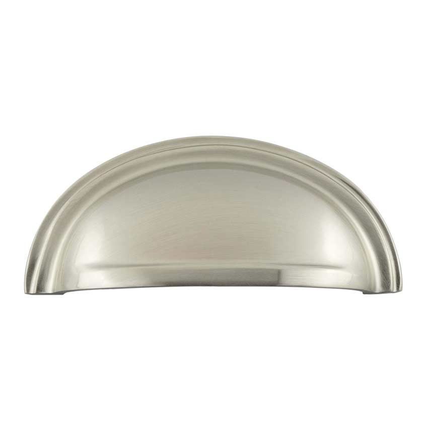 Burlington Cup Pulls in Satin Nickel - BUR423SN 