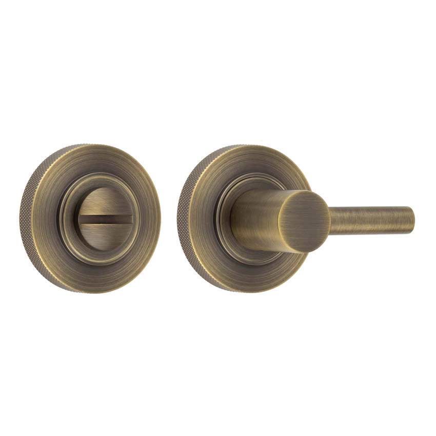 Burlington Easy Turn & Release on a Knurled Rose - BUR82AB BUR55AB 