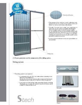 Single Pocket Door Cassette System - SC10003