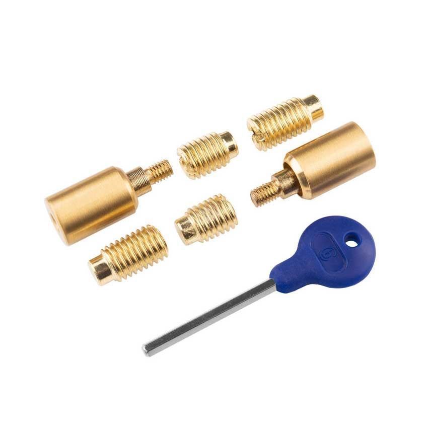 Sash Window Stop - Satin Brass - WF18SB