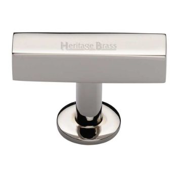Symmetrical Square Cabinet Knob in Polished Nickel - C4765-PNF Symmetrical Square Cabinet Knob in Polished Nickel - C4765-PNF