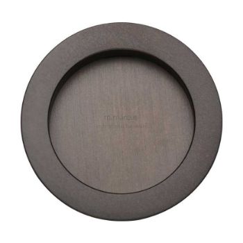 Round Flush Pull in Matt Bronze - RD2322-MB  Round Flush Pull in Matt Bronze - RD2322-MB