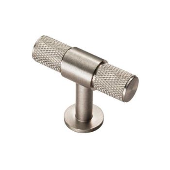 KNURLED T-BAR KNOB - Satin Nickel - FTD701SN 