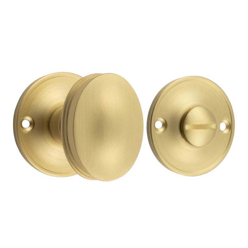 Berkely Turn & release in Satin Brass - BUR120SB