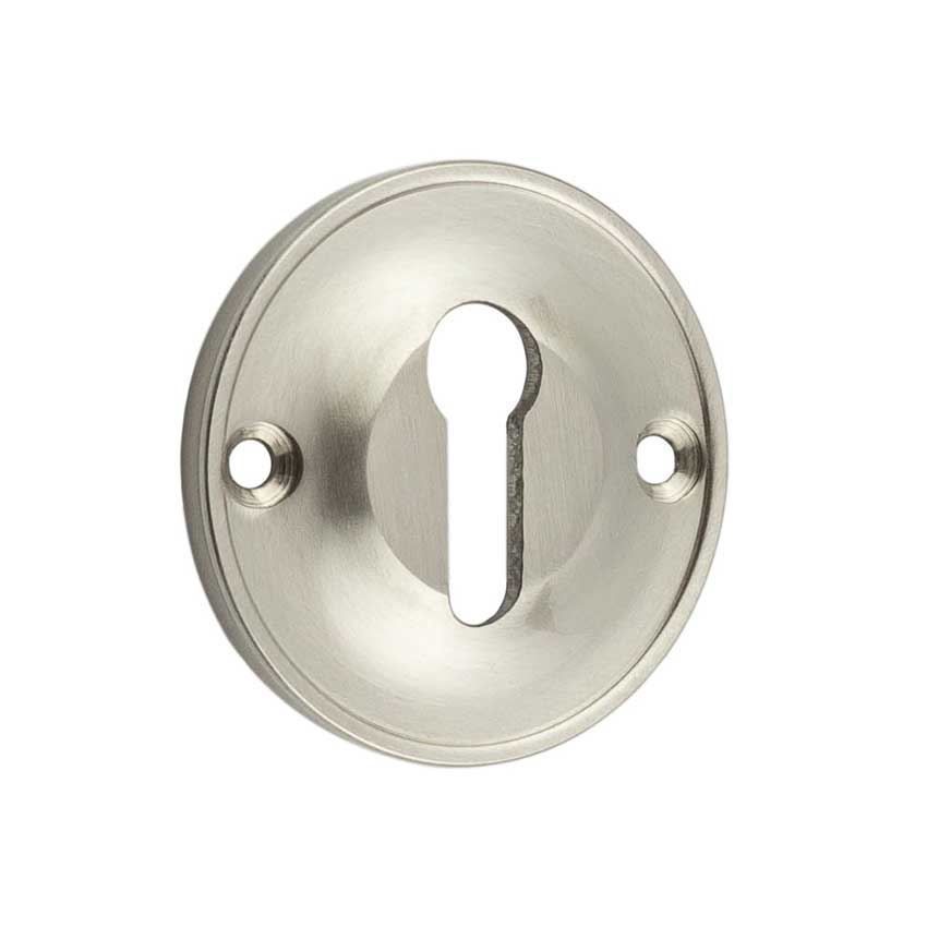 Berkely Standard Profile Escutcheon in Satin Nickel - BUR121SN 