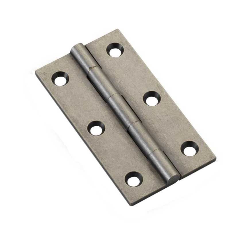 Solid Brass Cabinet Butt Hinges in Pewter Effect - AW050-CH-PWT