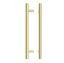 Brushed Gold T-Bar Cabinet Handles - TDFPT-BG Brushed Gold T-Bar Cabinet Handles - TDFPT-BG