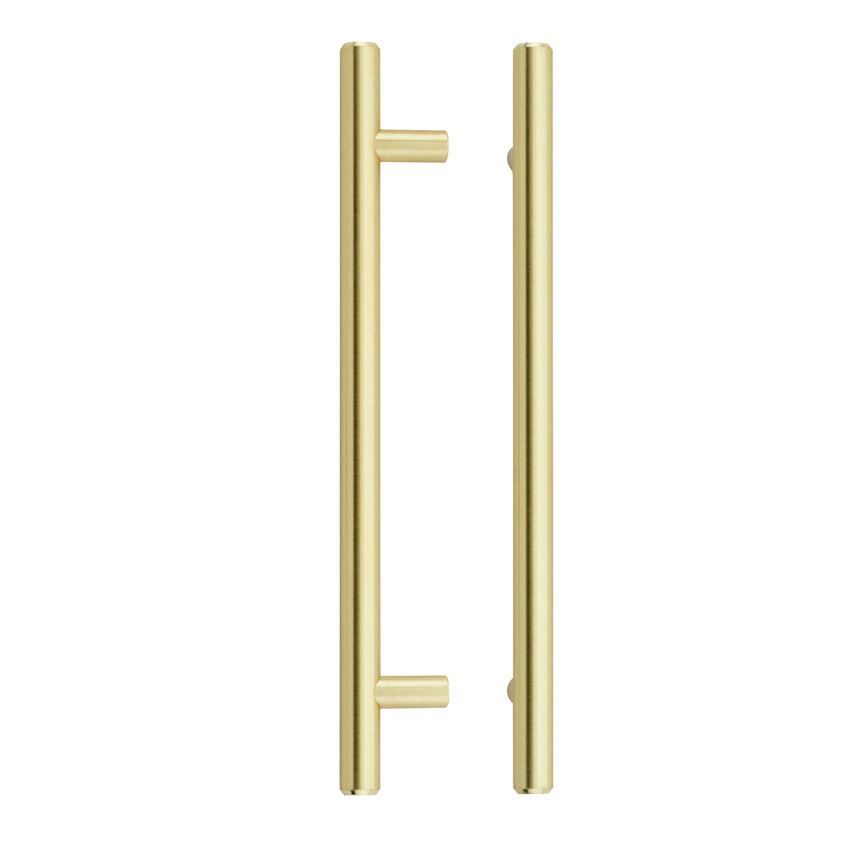 Brushed Gold T-Bar Cabinet Handles - TDFPT-BG