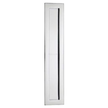 Rectangular Flush Pull in Polished Chrome - C1855-PC