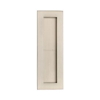 Rectangular Flush Pull in Satin Nickel - C1855-SN 