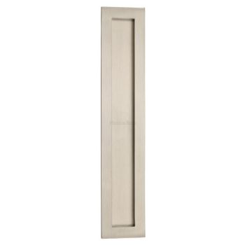 Rectangular Flush Pull in Satin Nickel - C1855-SN