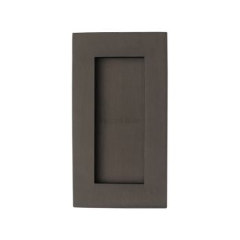 Rectangular Flush Pull in Matt Bronze - C1855-MB 