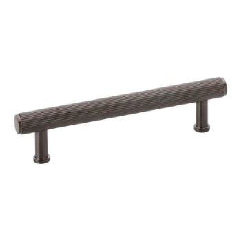 Reeded T-bar Cupboard Pull Handle in Dark Bronze PVD - AW809R-DBZPVD